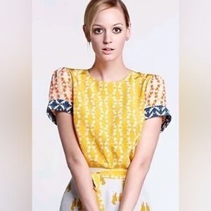 Charlotte by Charlotte Taylor Whimsical Preppy Abstract Colorful Academia Top 0